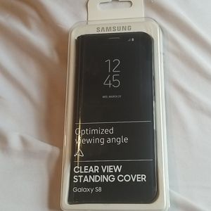 Samsung Galaxy S8 Clear View Standing Cover